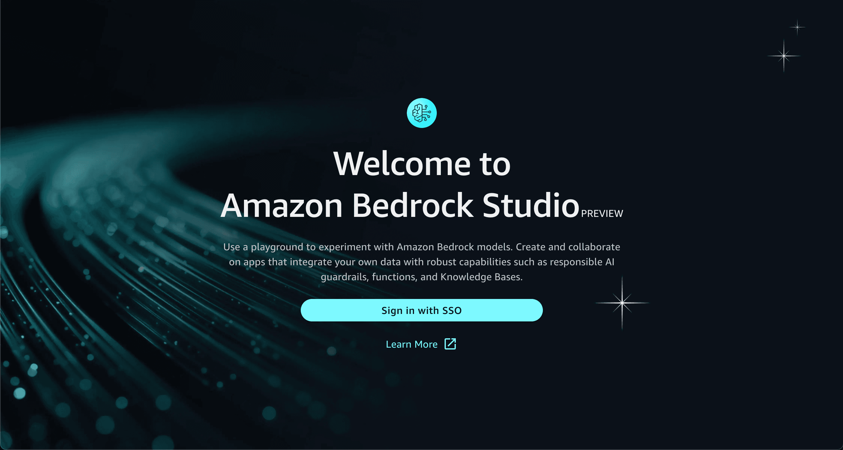 A first look at the brand new Amazon Bedrock Studio